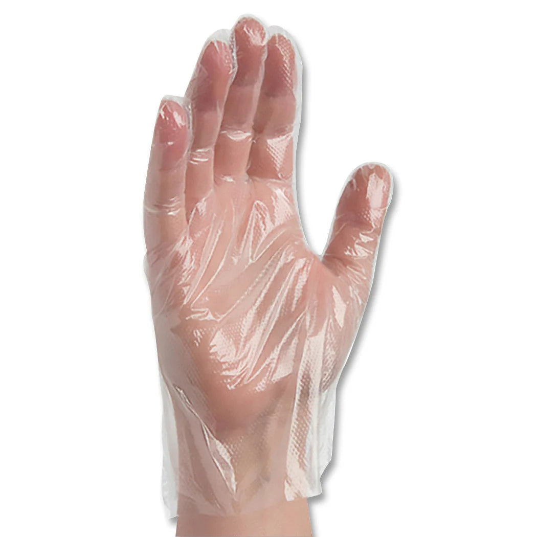 Disposable Poly Deli Gloves - 500 / Box