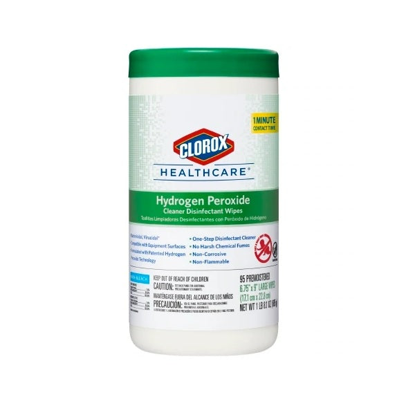 Clorox Hydrogen Peroxide Cleaner Disinfectant 95ct Wipes